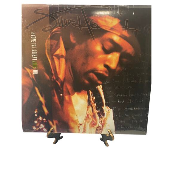 Authentic Jimi Hendrix Wall Calendar 2007 New Sealed Collectors Item Memorabilia - Picture 4 of 5